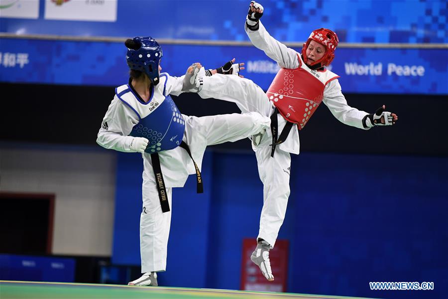 (SP)CHINA-WUHAN-7TH MILITARY WORLD GAMES-TAEKWONDO