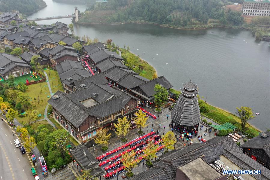 CHINA-GUIZHOU-DANZHAI-CHIXIN FESTIVAL-CELEBRATION (CN)