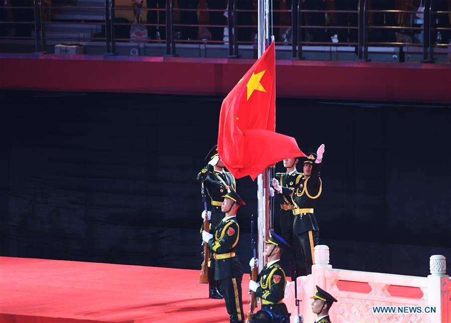 (SP)CHINA-WUHAN-7TH MILITARY WORLD GAMES-CLOSING CEREMONY