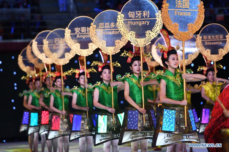 (SP)CHINA-WUHAN-7TH MILITARY WORLD GAMES-CLOSING CEREMONY