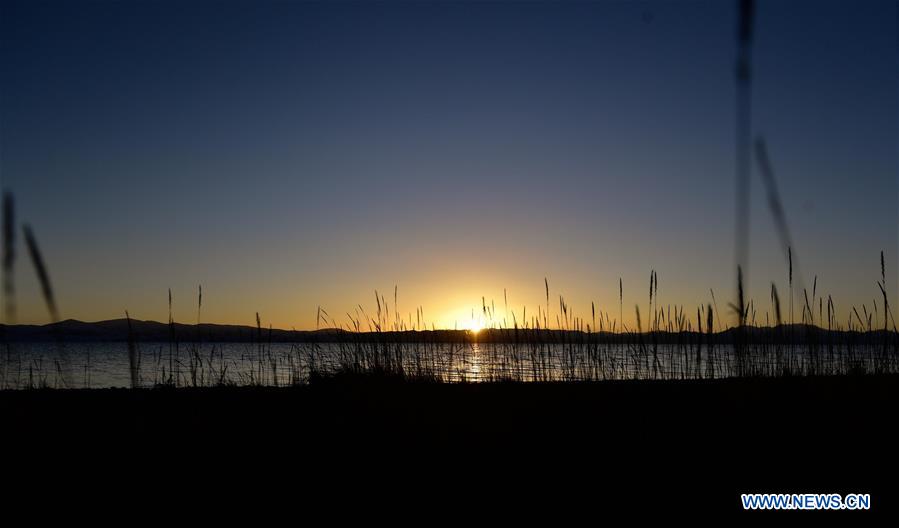 CHINA-QINGHAI-GOLOG-LAKE SCENERY (CN)