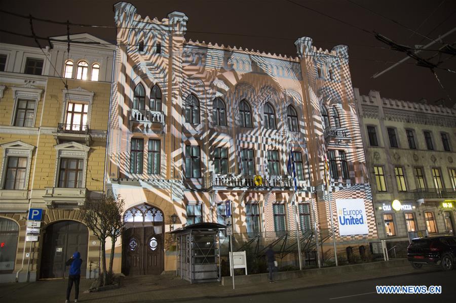 LATVIA-RIGA-LIGHT FESTIVAL