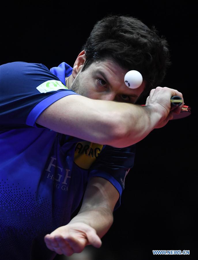 (SP)CHINA-CHENGDU-TABLE TENNIS-ITTF MEN'S WORLD CUP-QUARTERFINAL (CN)