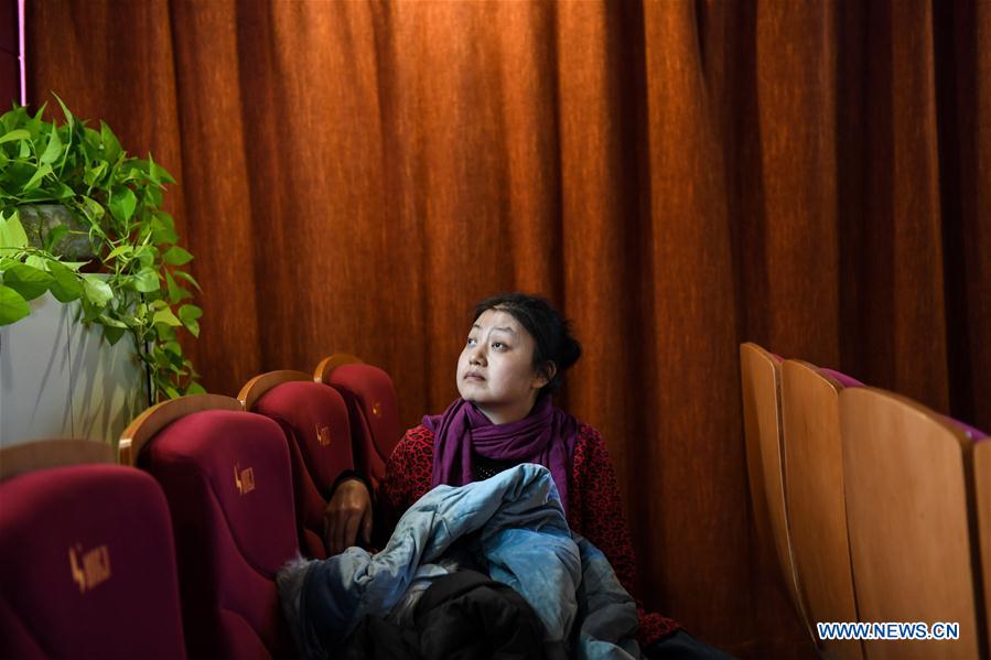 CHINA-INNER MONGOLIA-HOHHOT-VISUALLY IMPAIRED-CINEMA-POEM-VOLUNTEER (CN)