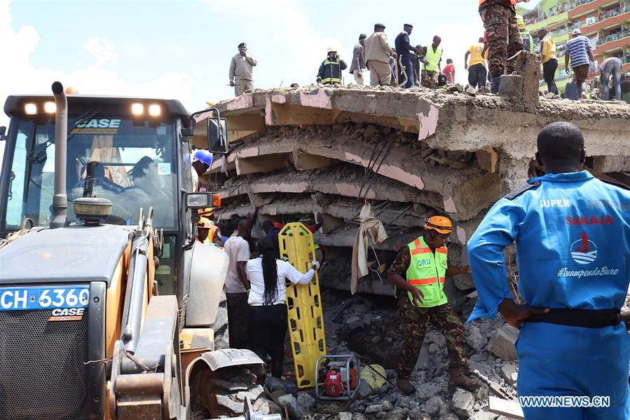 KENYA-NAIROBI-BUILDING COLLAPSE-DEATH TOLL