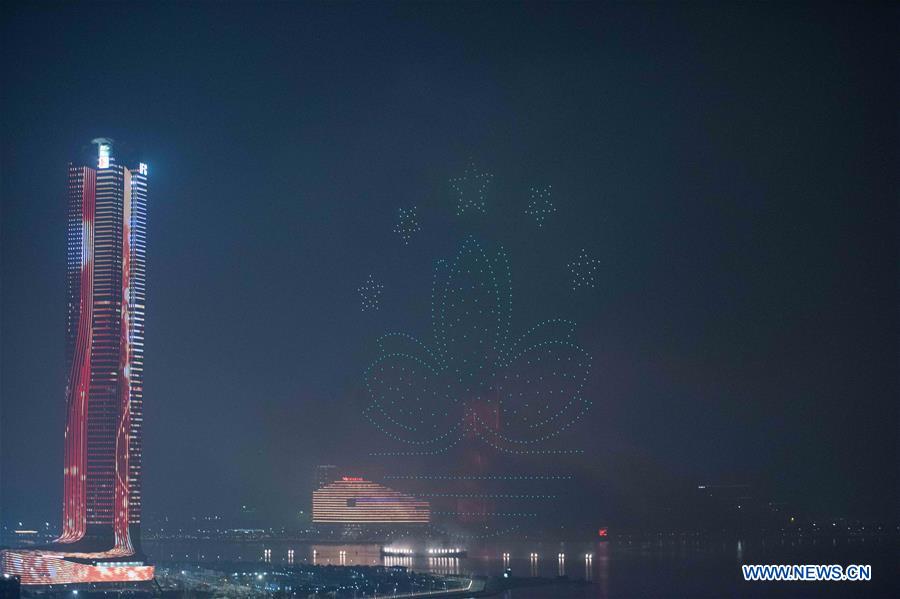 CHINA-MACAO-20TH ANNIVERSARY-RETURN TO MOTHERLAND-FIREWORKS (CN)