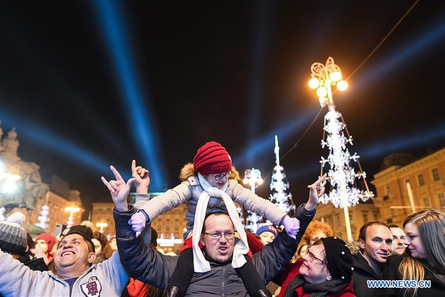 CROATIA-NEW YEAR-CELEBRATIONS