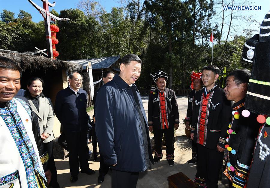 CHINA-YUNNAN-XI JINPING-INSPECTION (CN)