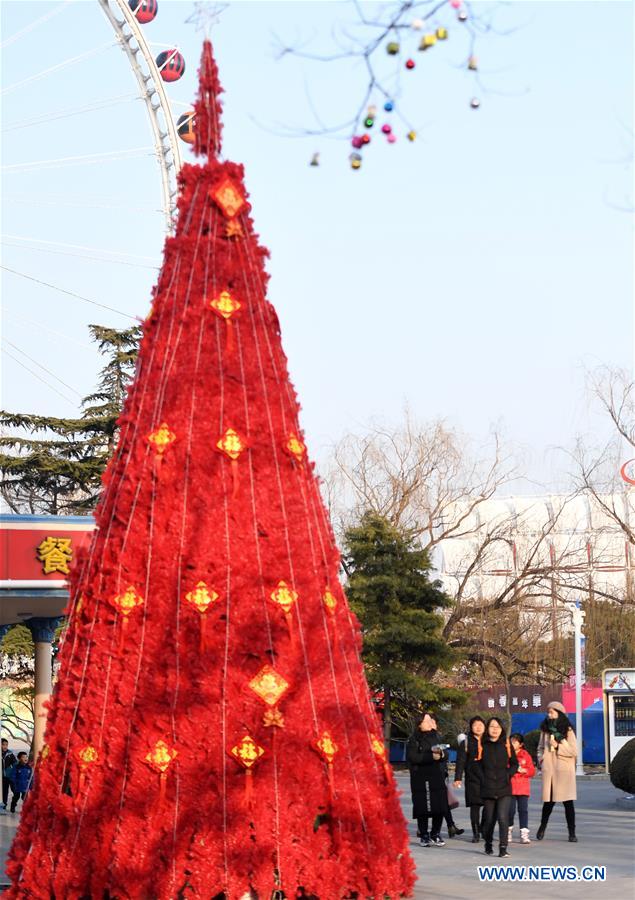 CHINA-BEIJING-SPRING FESTIVAL-DECORATION (CN)