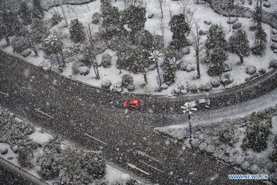 CHINA-GUIZHOU-GUIYANG-SNOW  SCENERY(CN)