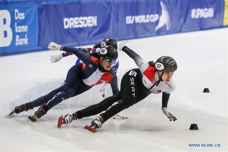 (SP)GERMANY-DRESDEN-ISU WORLD CUP