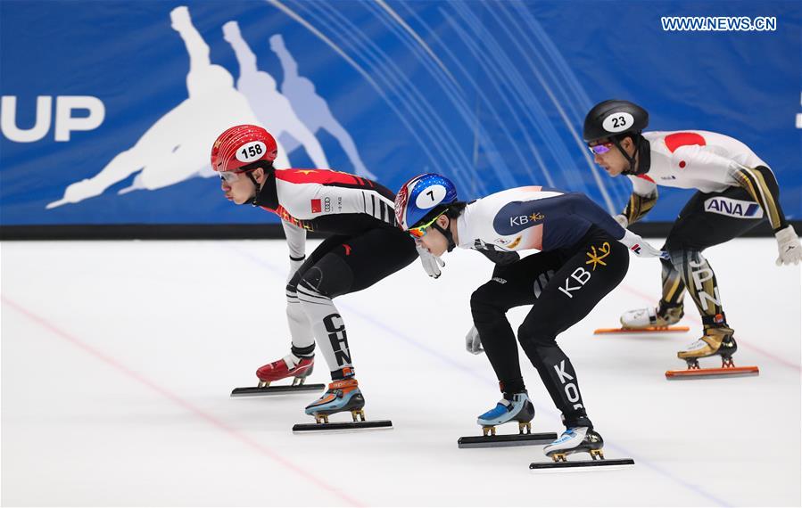 (SP)THE NETHERLANDS-DORDRECHT-ISU WORLD CUP-SHORT TRACK