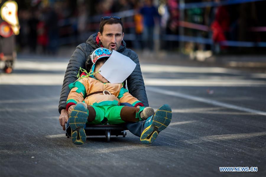 CROATIA-OPATIJA-CARNIVAL-SOAPBOX RACE