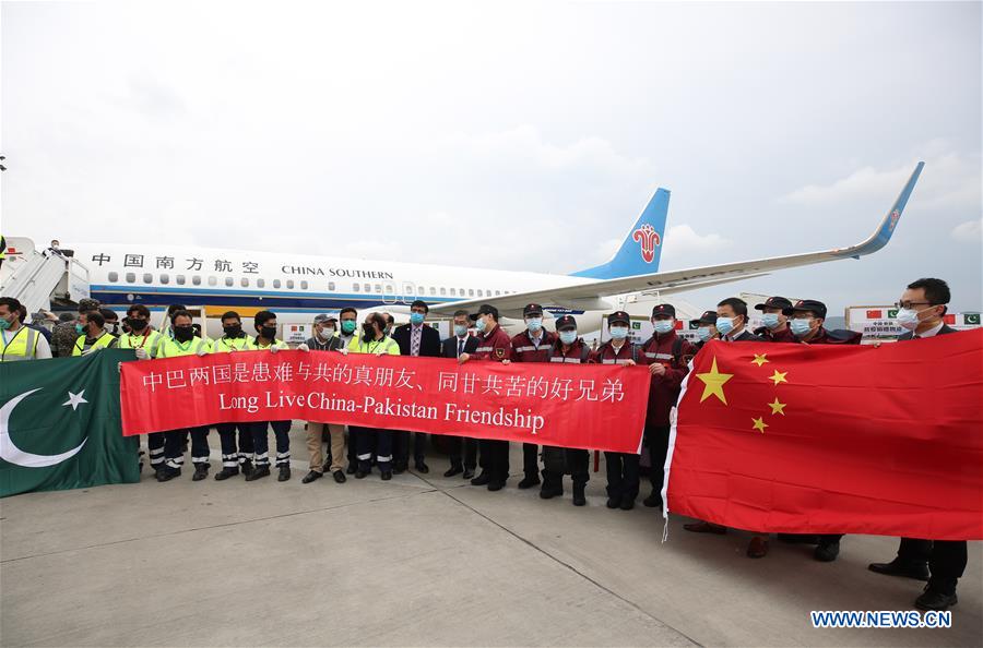 PAKISTAN-ISLAMABAD-COVID-19-CHINA-MEDICAL TEAM