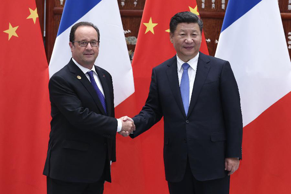 China always values France as important strategic partner, Xi says