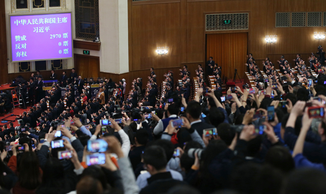 Xi Jinping unanimously elected Chinese president, CMC chairman