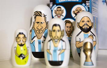 In pics: "argentinushkas" dolls of Argentina's national soccer team