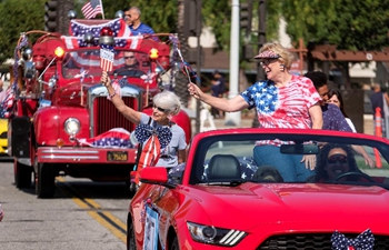 Annual Fourth of July Parade held in California