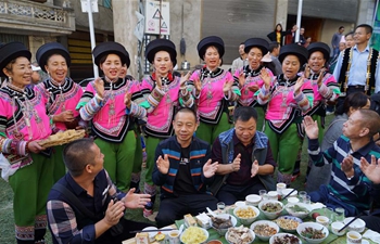 Traditional festival celebrated in SW China's Yunnan