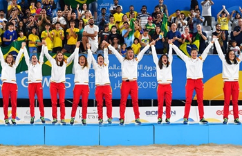 Highlights of women's beach soccer at 1st ANOC World Beach Games