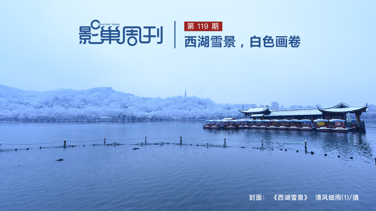 【影巢周刊】西湖雪景，白色畫卷