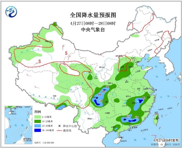 周末雨不休！南北方同迎大范圍降水