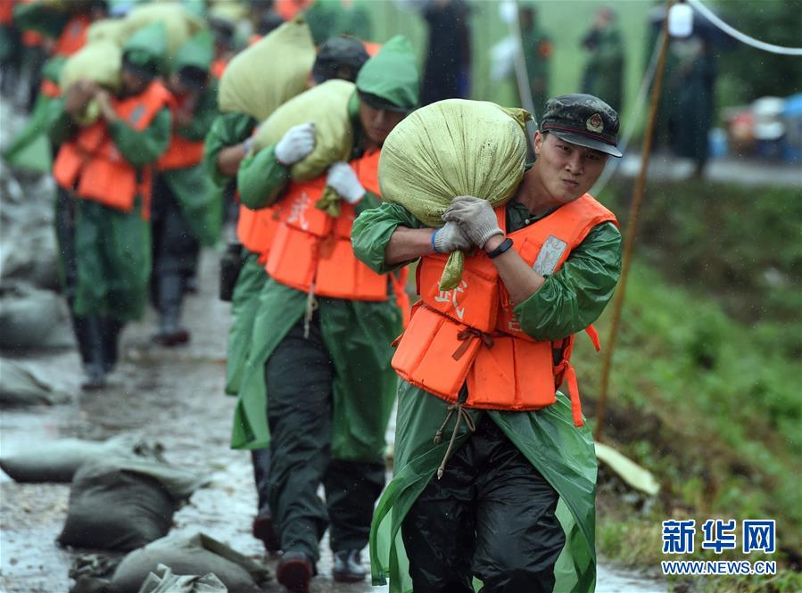 （新華全媒頭條·圖文互動）（15）立皖安瀾——安徽決戰(zhàn)一江一河一湖抗洪紀實