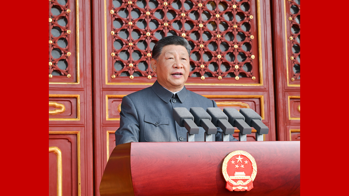 紀(jì)念中國(guó)人民抗日戰(zhàn)爭(zhēng)暨世界反法西斯戰(zhàn)爭(zhēng)勝利80周年大會(huì)在京隆重舉行