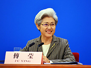 十二屆全國(guó)人大三次會(huì)議副秘書長(zhǎng)、發(fā)言人傅瑩