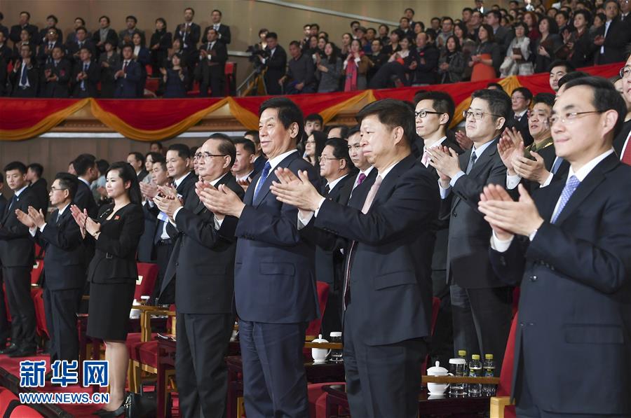 （時(shí)政）（1）朝鮮友好藝術(shù)團(tuán)在京訪演 栗戰(zhàn)書(shū)、王滬寧分別出席有關(guān)活動(dòng)