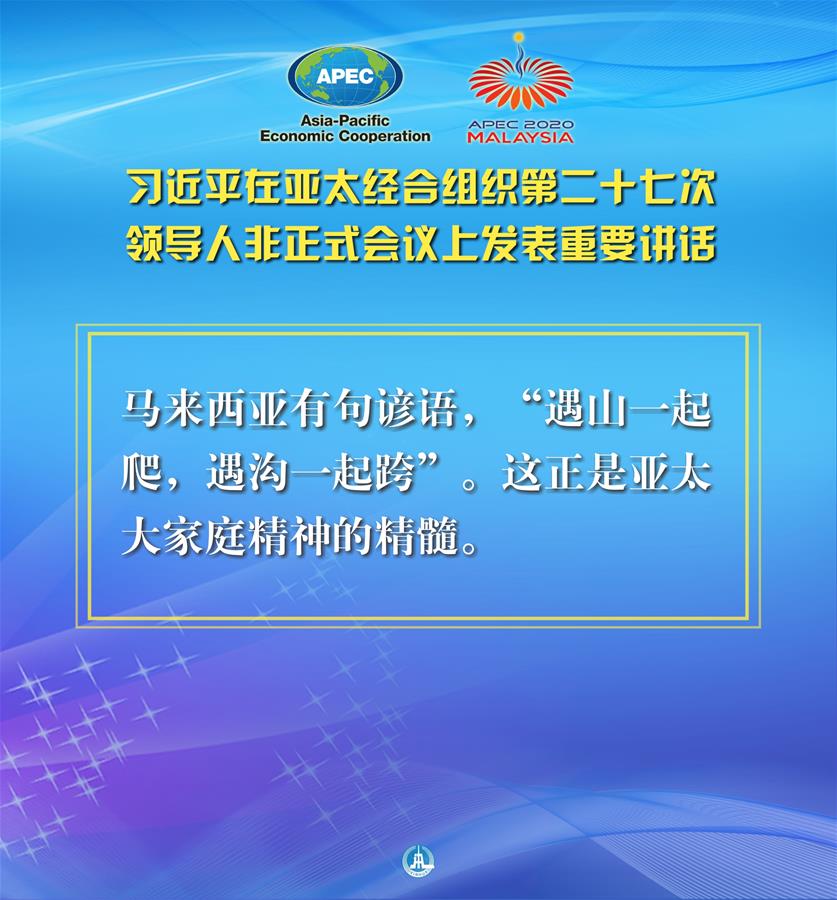 （圖表·海報）［外事］習近平出席亞太經(jīng)合組織第二十七次領(lǐng)導人非正式會議并發(fā)表重要講話（10）