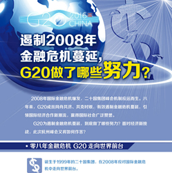 【G20系列圖解】遏制2008年金融危機蔓延 G20做了哪些努力？